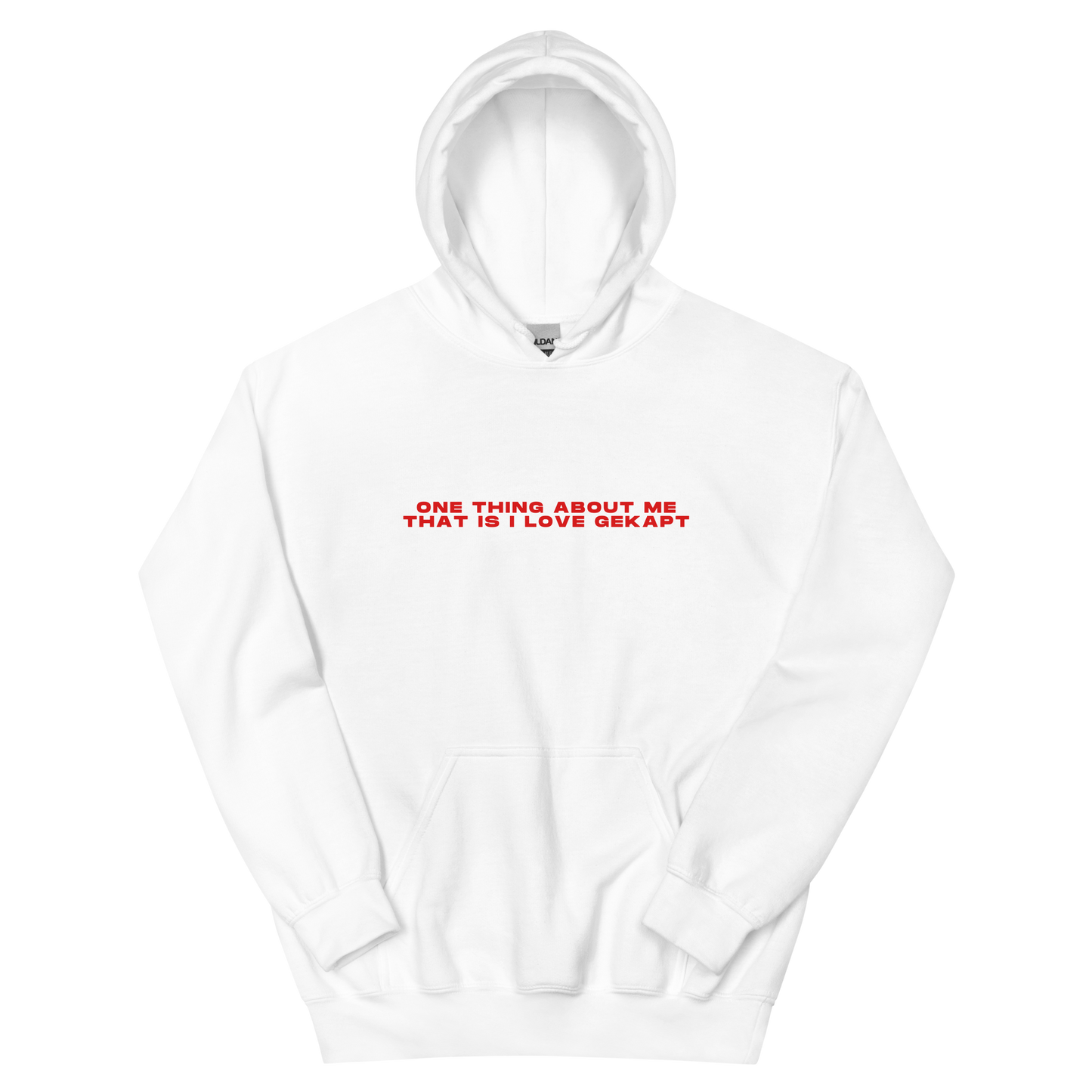 I LOVE GEKAPT hoodie