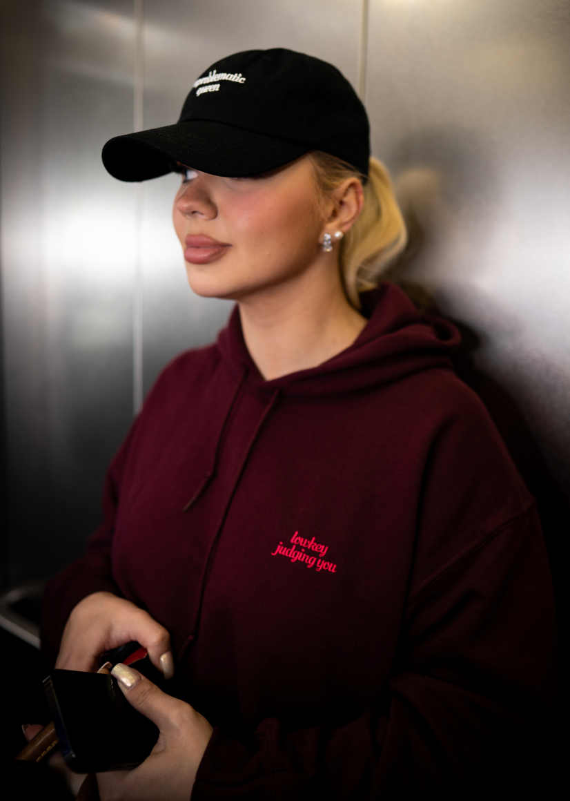 LOWKEY JUDGING YOU hoodie